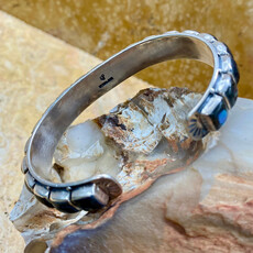 Abalone cuff - 7"
