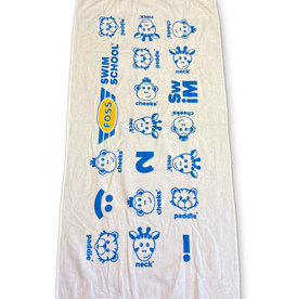White FOSS Towel