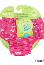 FOSS Swim Diaper (Navy + Pink + Yellow)