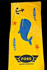 TOWEL FOSS YELLOW - Whale