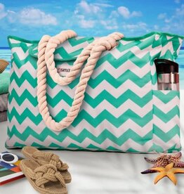 Beach Bag Xxl | Waterproof (IP64) | Turquoise Green Crab (X) C40