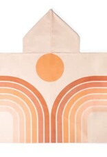 SWIMHT2-GL Juice Box Hooded Towels Golden Poncho