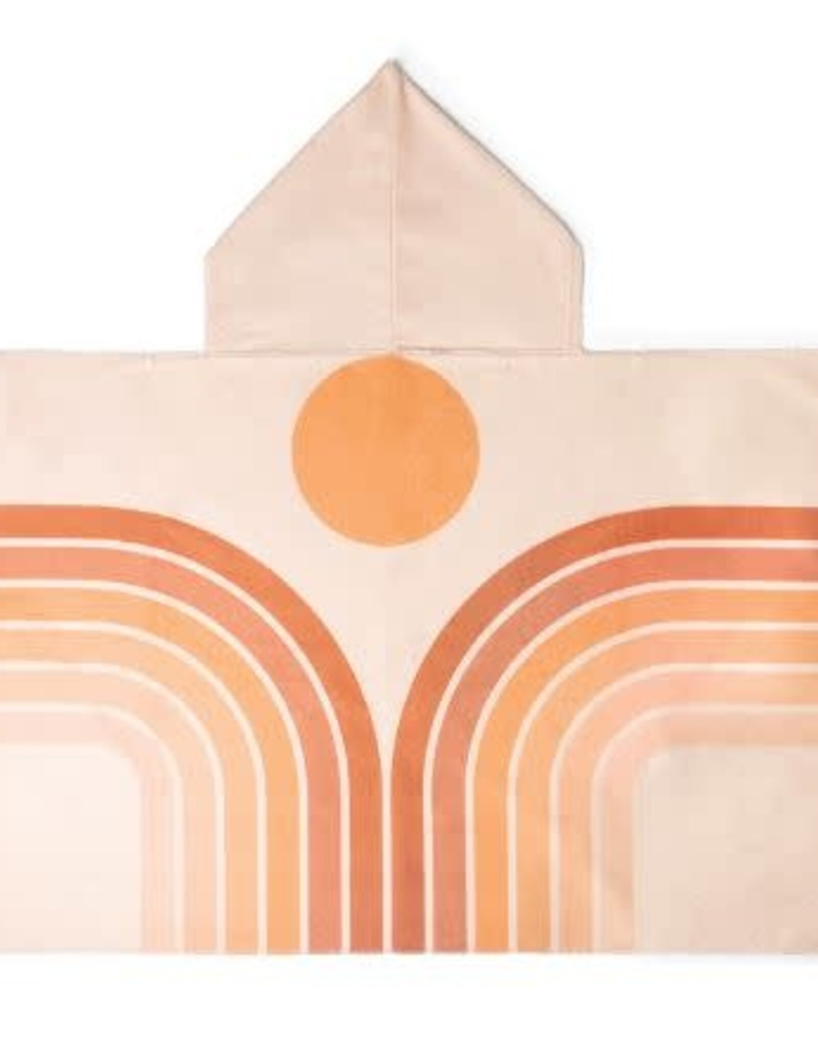 SWIMHT2-GL Juice Box Hooded Towels Golden Poncho