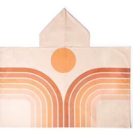 SWIMHT2-GL Juice Box Hooded Towels Golden Poncho