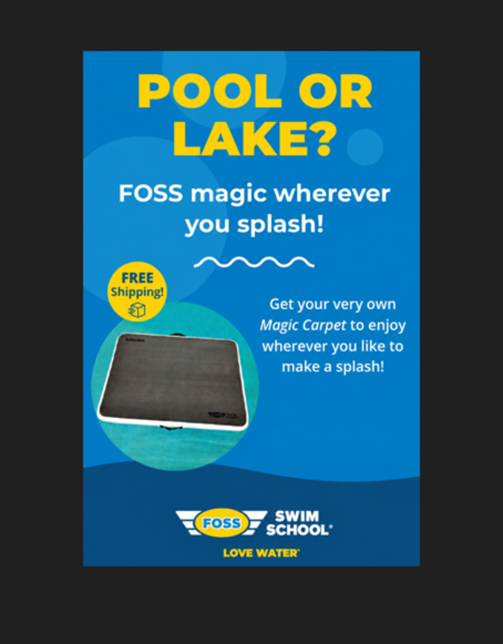 The FOSS “Magic Carpet”