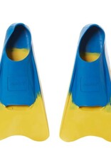 Sporti Essential Training Swim Fins Yellow Youth Size 4-5/W 6