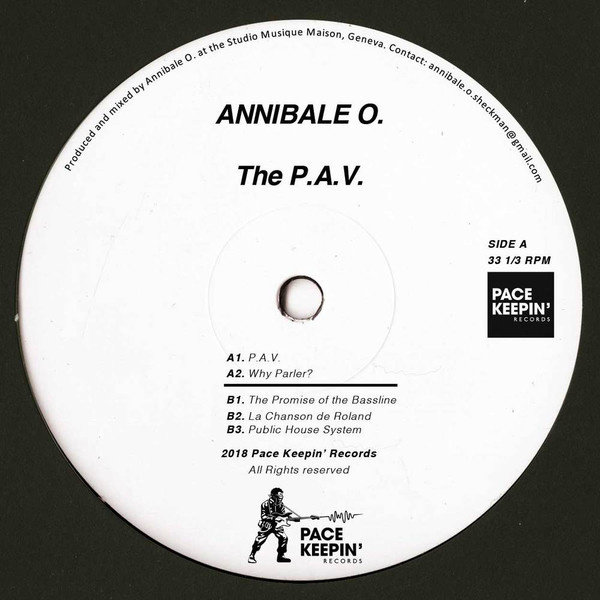 Annibale O. - The P.A.V. 12"