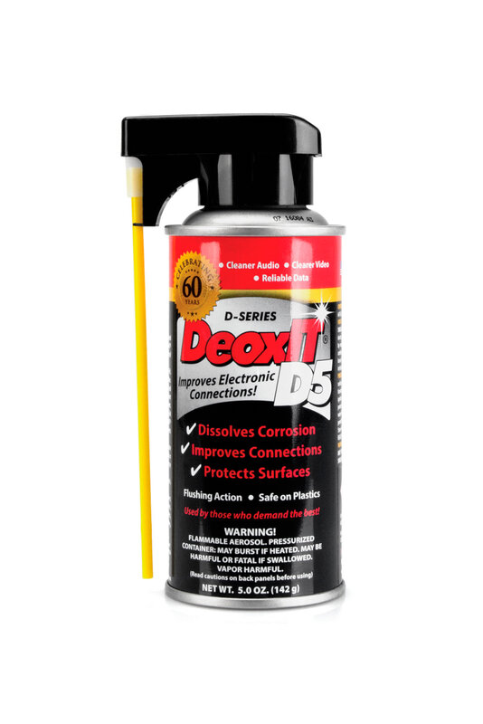 HOSA HOSA [D5S-6] CAIG DeoxIT Contact Treatment Cleaner, 5%Spray, D5S-6, 5OZ