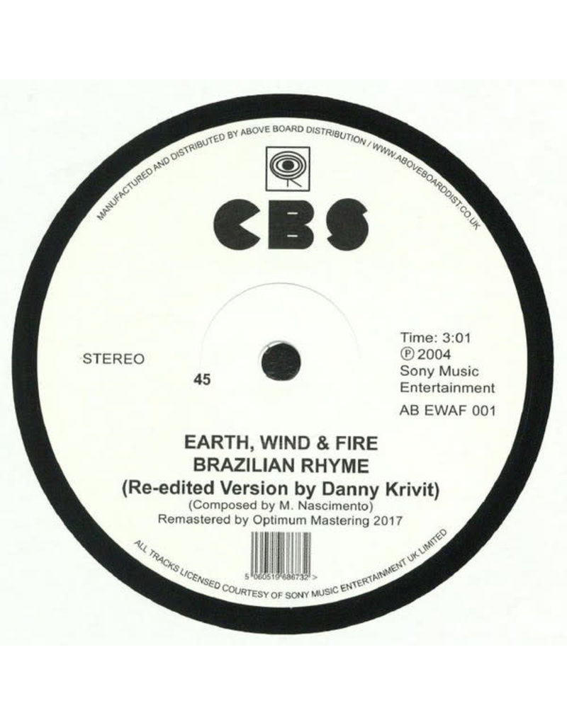 DC Earth, Wind & Fire ‎– Brazilian Rhyme / Runnin' (Danny Krivit Edit) 12"