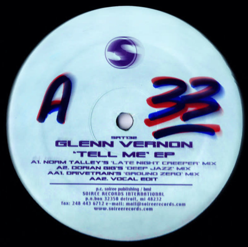 HS Glenn Vernon ‎– Tell Me 12"