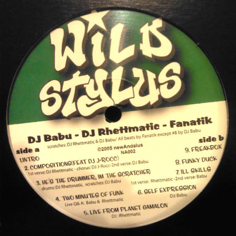 HH DJ Babu - Wild Stylus 12"
