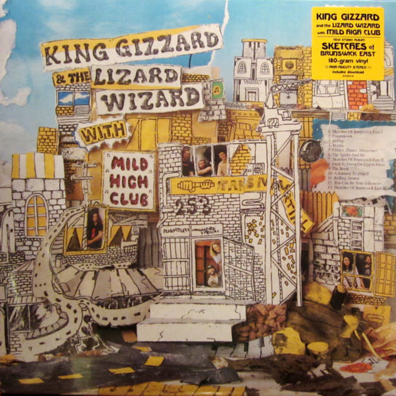 King Gizzard And The Lizard Wizard With Mild High Club ‎– Sketches Of Brunswick East LP