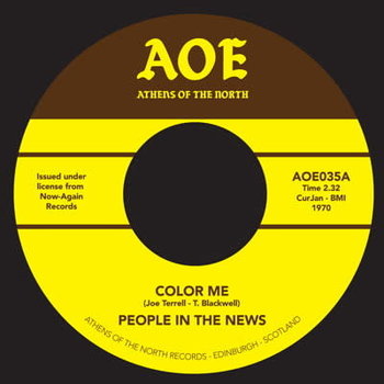 People In The News ‎– Color Me 7"