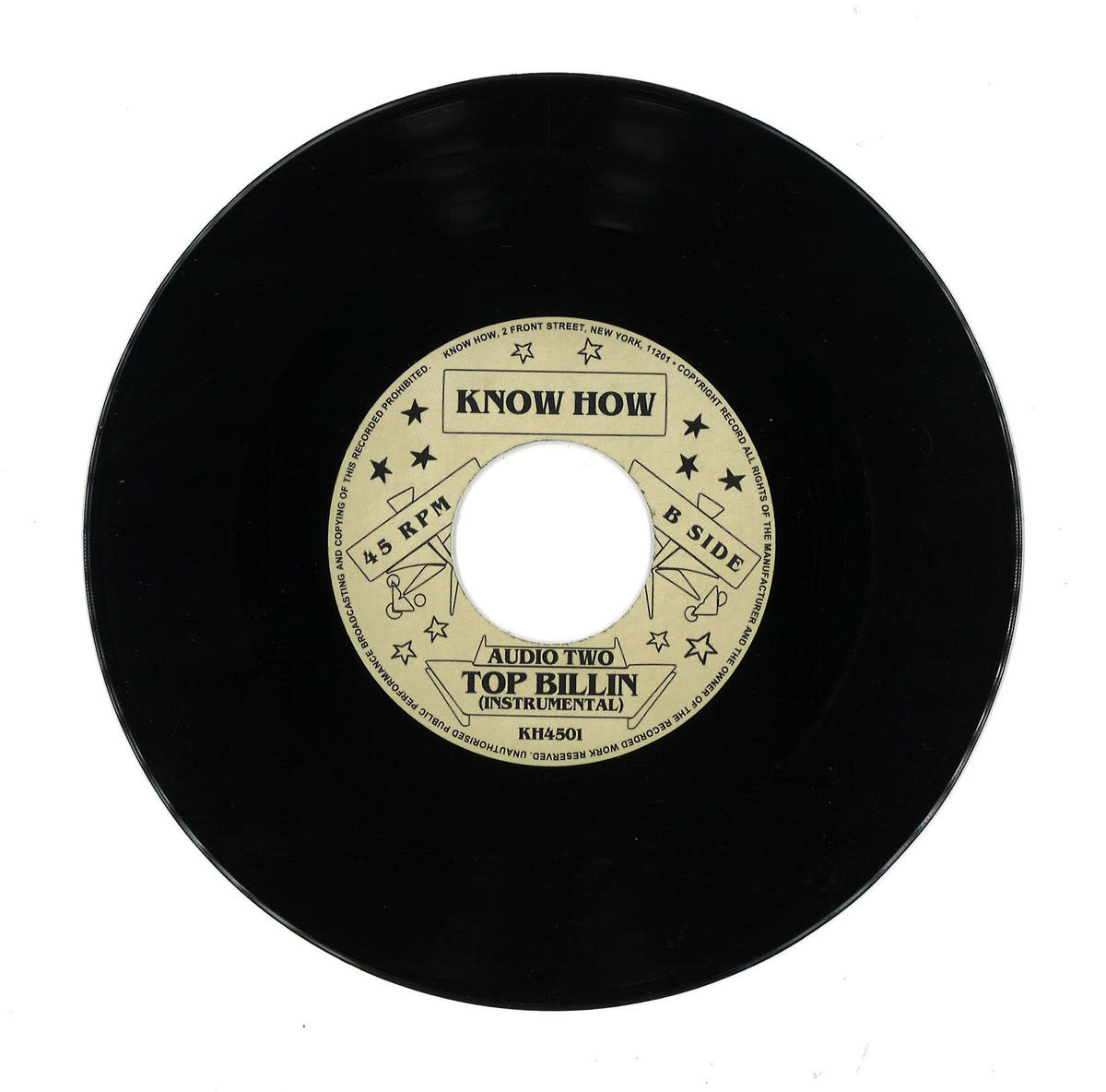 新品7inch AUDIO TWO TOP BILLIN 7\