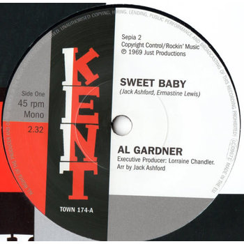 Al Gardner / Jack Ashford ‎– Sweet Baby / I'll Fly To Your Open Arms 7"