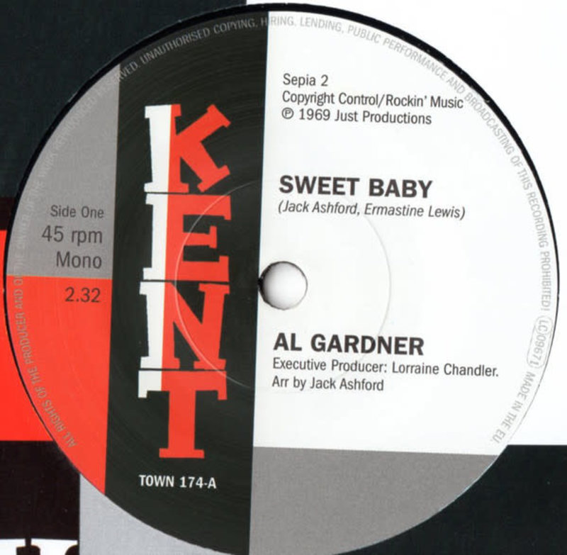 Al Gardner / Jack Ashford ‎– Sweet Baby / I'll Fly To Your Open Arms 7"