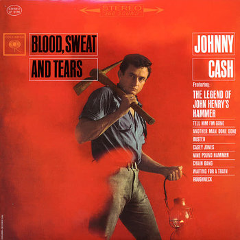 RK Johnny Cash ‎– Blood, Sweat And Tears LP
