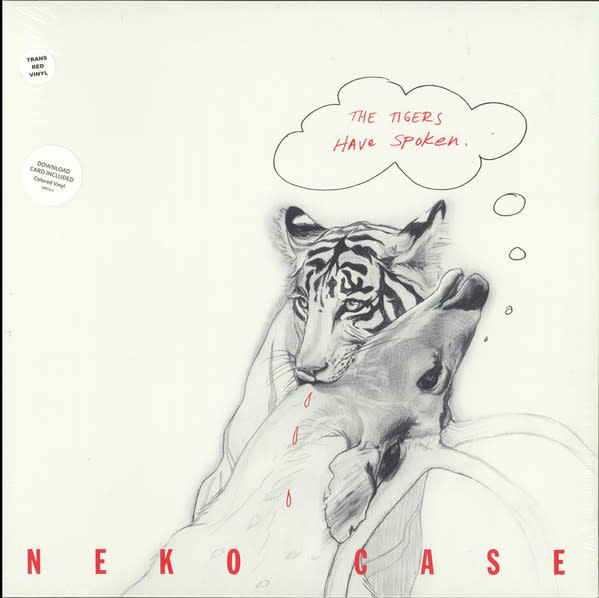 Neko Case - The Tigers Have Spoken LP (2016 Reissue) Red Translucent