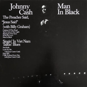 Johnny Cash - Man In Black LP (2016 Reissue)