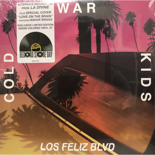 Cold War Kids - Los Feliz Blvd 10" (2017), Limited 2000