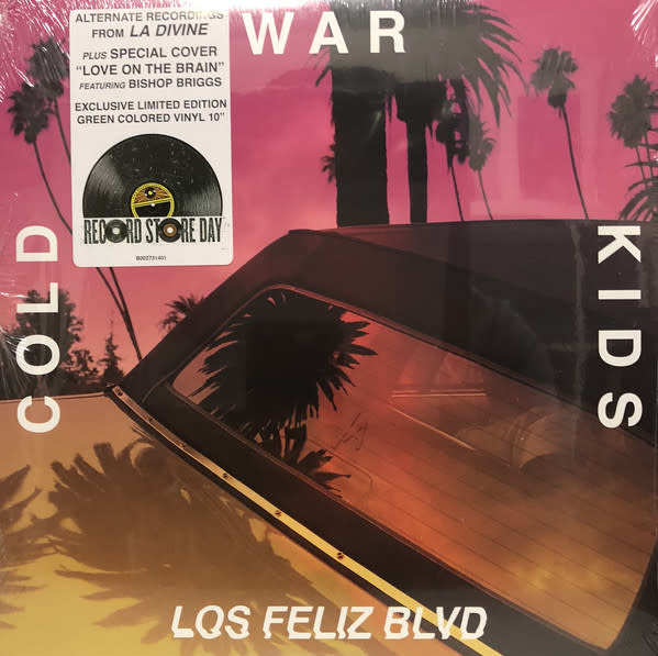 Cold War Kids - Los Feliz Blvd 10" (2017), Limited 2000