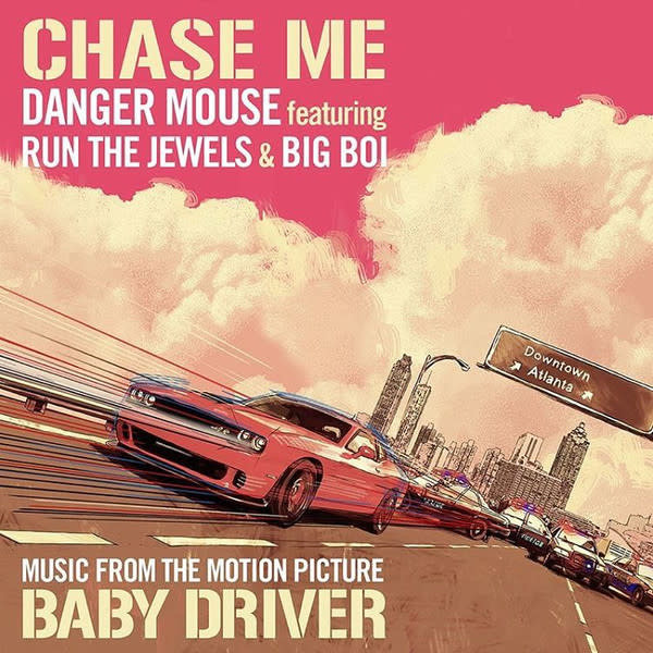 HH Danger Mouse Featuring Run The Jewels & Big Boi ‎– Chase Me (Music From The Motion Picture Baby Driver) 12"