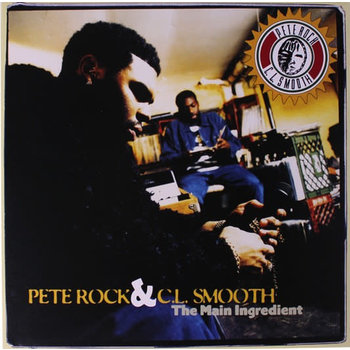 Pete Rock & C.L. Smooth - The Main Ingredient 2LP (2016 Reissue), Clear Vinyl