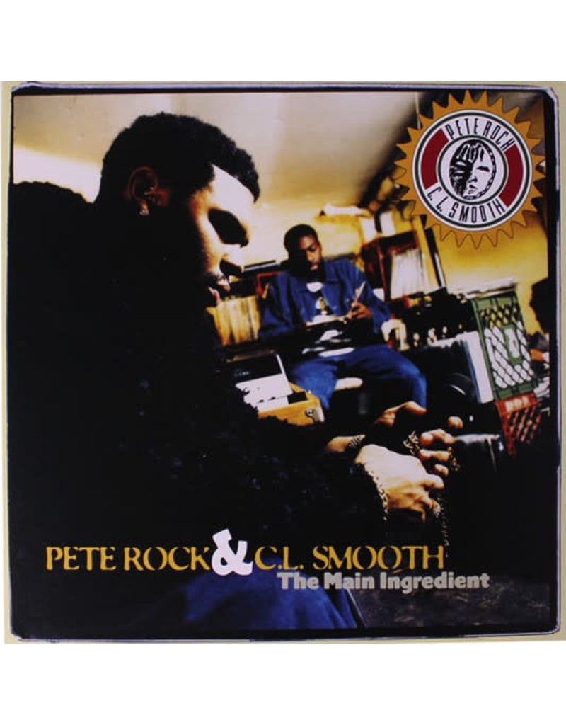 HH Pete Rock & C.L. Smooth - The Main Ingredient 2LP (2016 Reissue), Clear Vinyl