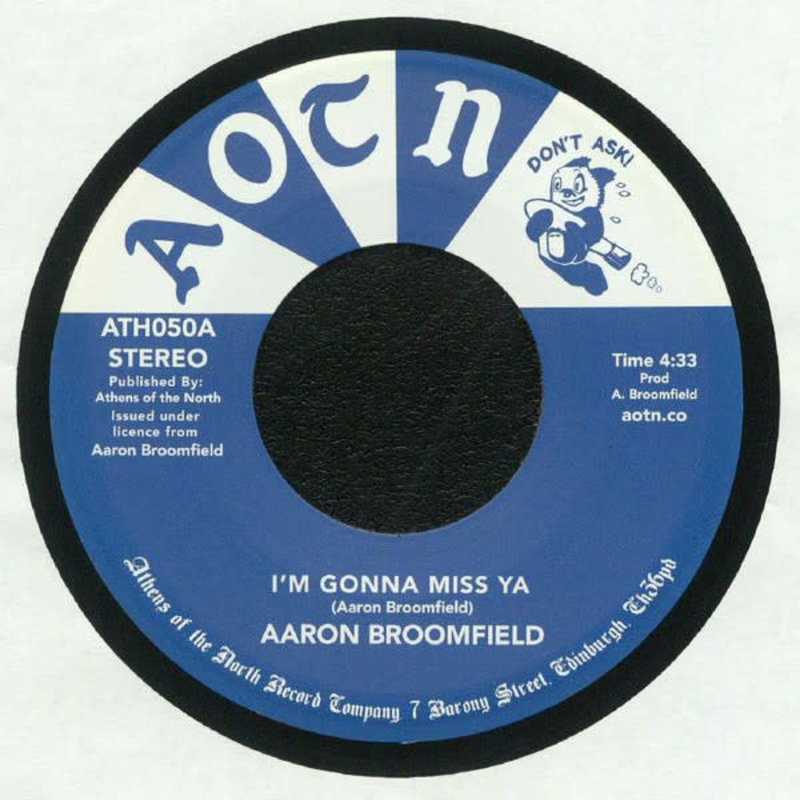 FS Aaron Broomfield / Broomfield Corporate Jam ‎– I'm Gonna Miss Ya / Does Anybody Really Know 7"