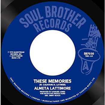 FS Almeta Lattimore ‎– These Memories 7"