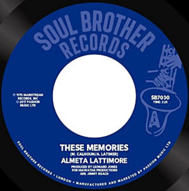 FS Almeta Lattimore ‎– These Memories 7"