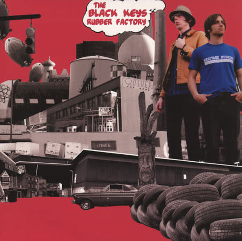 RK The Black Keys - Rubber Factory LP