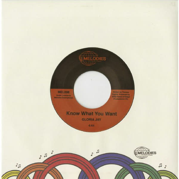 FS Gloria Jay ‎– Know What You Want / I'm Gonna Make It 7"