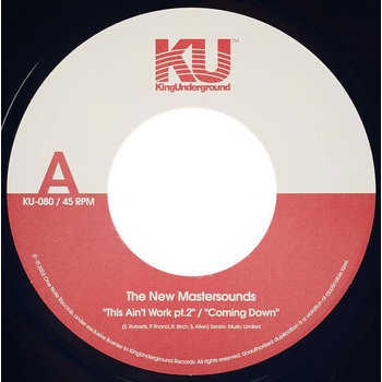 The New Mastersounds ‎– This Ain't Work Pt 2 7" (2020), Limited 500