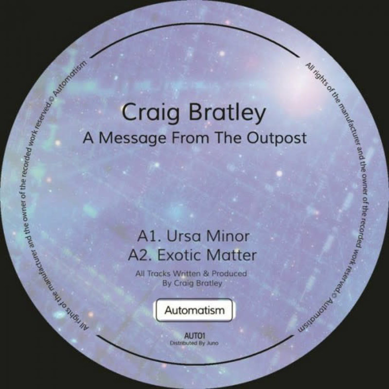 Craig Bratley ‎– A Message From The Outpost 12"