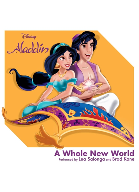 Aladdin - A Whole New World 3" Vinyl *Played On Special Limited Edition Record Player*