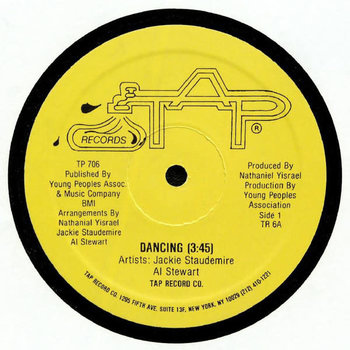 Jackie Staudemire & Al Stewart ‎– Dancing 12" [RSD2020]