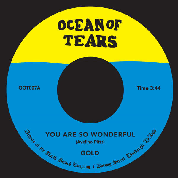 Gold ‎– You Are So Wonderful 7"