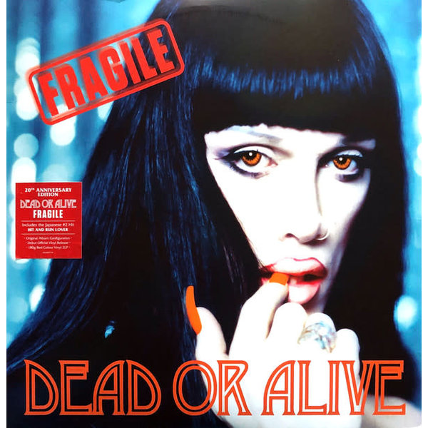 Dead Or Alive - Fragile 2LP (2020 Reissue), Red Vinyl