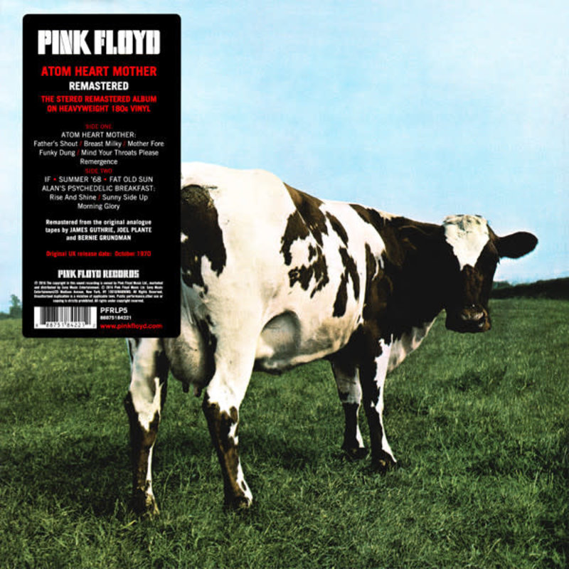 RK Pink Floyd - Atom Heart Mother LP (2016 Reissue), Remastered, 180g