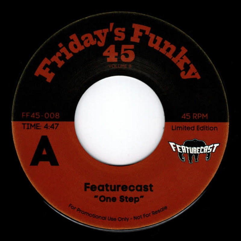 Featurecast / The Gaff ‎– One Step / Ain't Got Time 7"