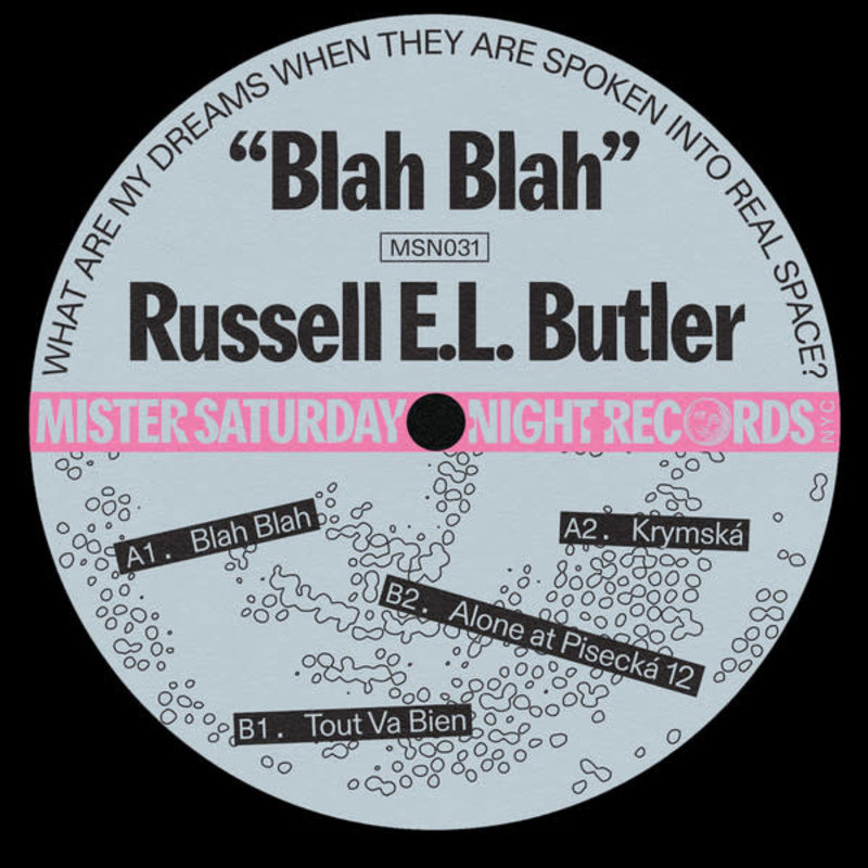 Russell E.L. Butler ‎– Blah Blah 12"