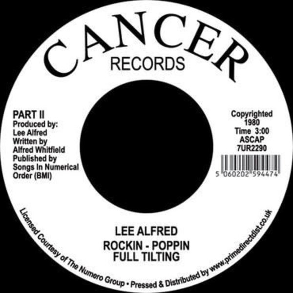 Lee Alfred ‎– Rockin - Poppin Full Tilting 7" [RSD2020]