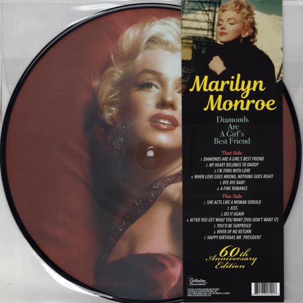Marilyn Monroe ‎– Diamonds Are A Girl's Best Friend (Picture Disc) LP