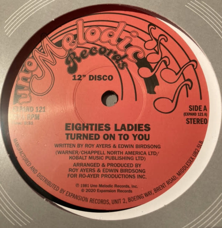 Eighties Ladies ‎– Turned On To You 12"
