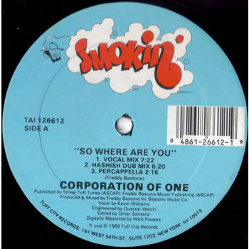 Corporation Of One ‎– So Where Are You 12" [RSD2020]