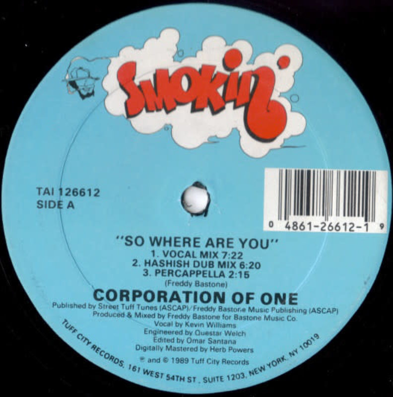Corporation Of One ‎– So Where Are You 12" [RSD2020]