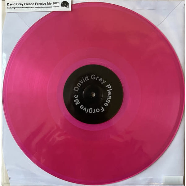 David Gray - Please Forgive Me 2020 12" [RSD2020], Pink Vinyl