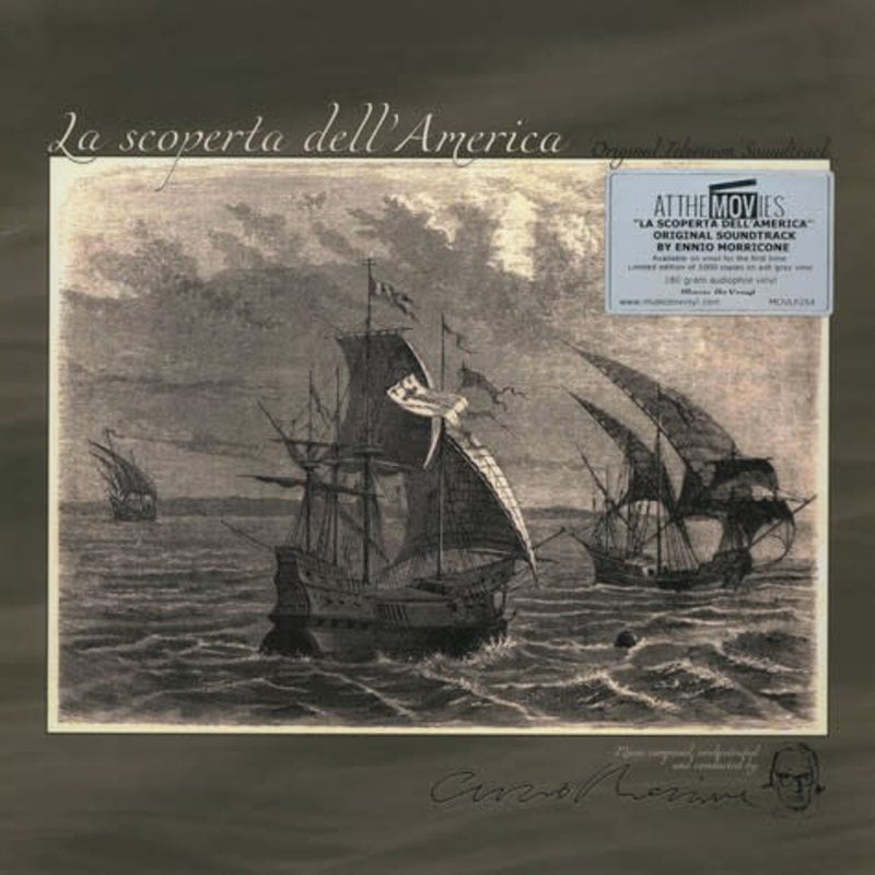 Ennio Morricone ‎– La Scoperta Dell`America (Original Television Soundtrack) LP