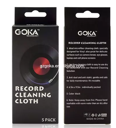GOKA Record Cleaning Cloth (Pack of 5)